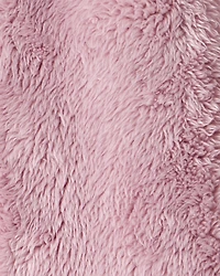 Baby Girl Sherpa Long-Sleeve Hooded Jumpsuit - Pink