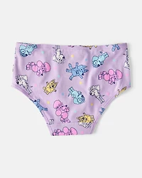 Toddler Girl 7-Pack Bluey Brief Stretch Cotton Underwear