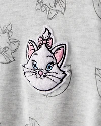 Girls Aristocats Marie Pullover Sweatshirt - Grey