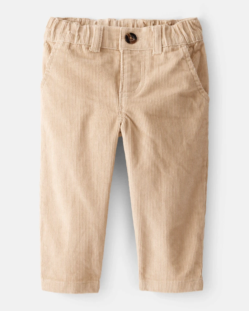 Baby Boy 3-Piece Plaid Print Cotton Bodysuit, Bowtie & Pant Set - Green/Tan