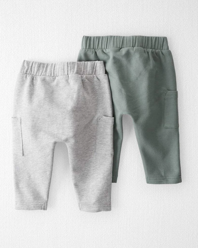 Baby 2-Pack Organic Cotton Pants