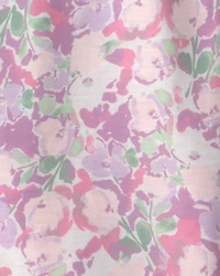 Girls 2-Pack Unicorn Floral Loose Fit Night Gown - Pink