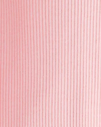 Baby Girl Cotton Long-Sleeve Henley Top - Pink