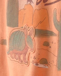 Toddler Boy 'Club Wild' Armadillo Graphic Tee - Orange