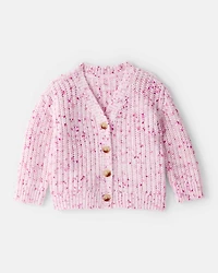 Baby Girl Cardigan Sweater - Pink
