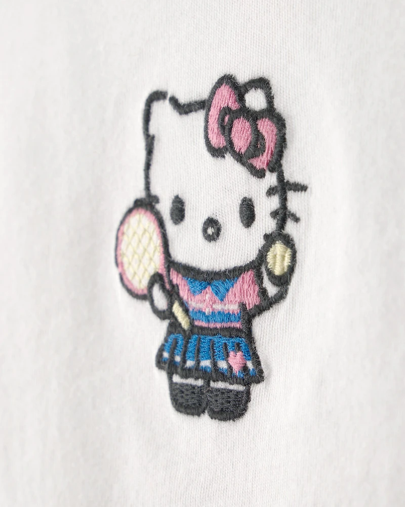 Girls Hello Kitty® Long-Sleeve Top - White