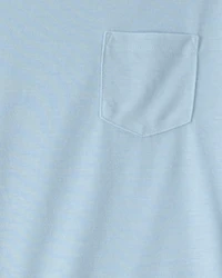 Boys Gaming Loose Fit 2-Piece Pajama Set - Blue/Grey