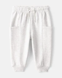 Baby Boy DayDream Fleece Juice Box Crew Long-Sleeve Tee & Pant Set - Green