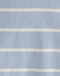 Baby Boy 2-Piece Organic Cotton Top & Short Set in Stripes