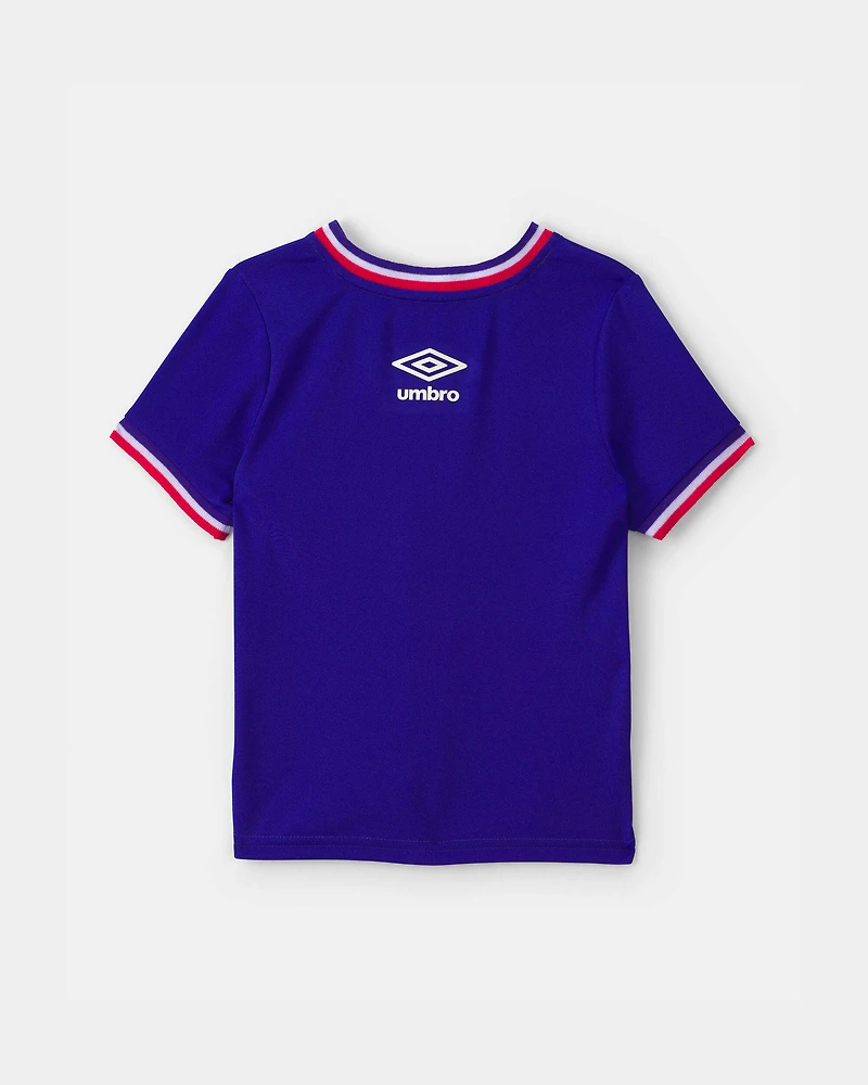 Toddler 2-Piece Umbro France Soccer Jersey & Short Set - Blue/Red/White