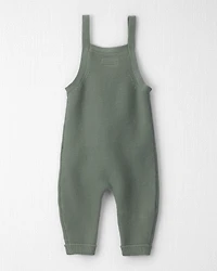 Baby Organic Cotton Sweater Knit Overalls