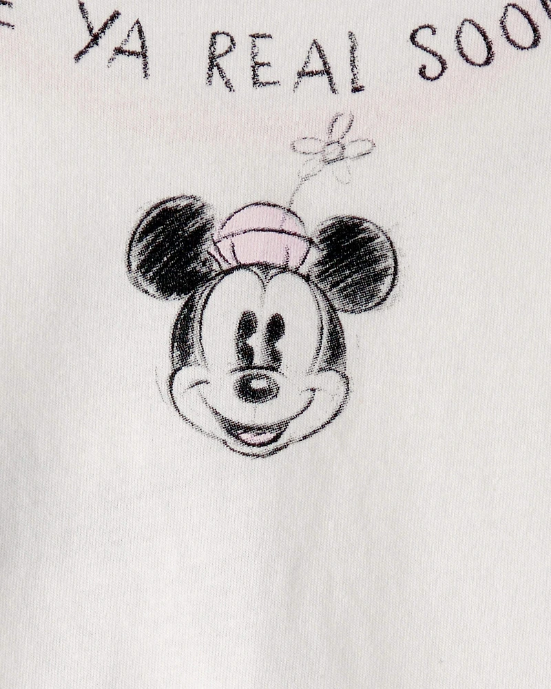 Toddler Girl Disney© Minnie Mouse Graphic Tee - White