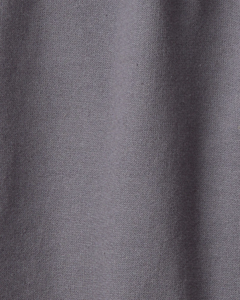 Baby Boy 2-Piece Striped Bodysuit & Pant Set - Grey