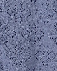 Girls Button-Down Cardigan Sweater - Blue