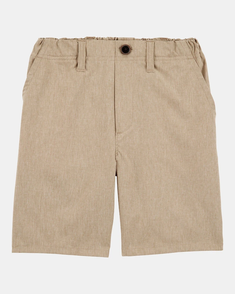 Kid -Pack Active Pull-On Uniform Shorts