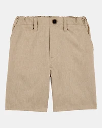 Kid -Pack Active Pull-On Uniform Shorts