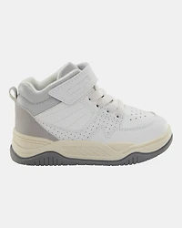 Toddler Casual Easy On High-Top Sneakers - Grey