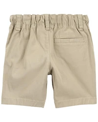 Toddler Boy -Pack Stretch Chino Uniform Shorts