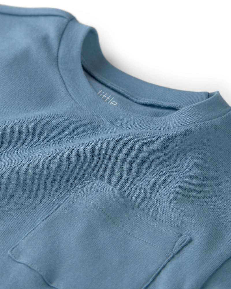 Toddler Boy 3-Pack Organic Cotton Pocket Tees