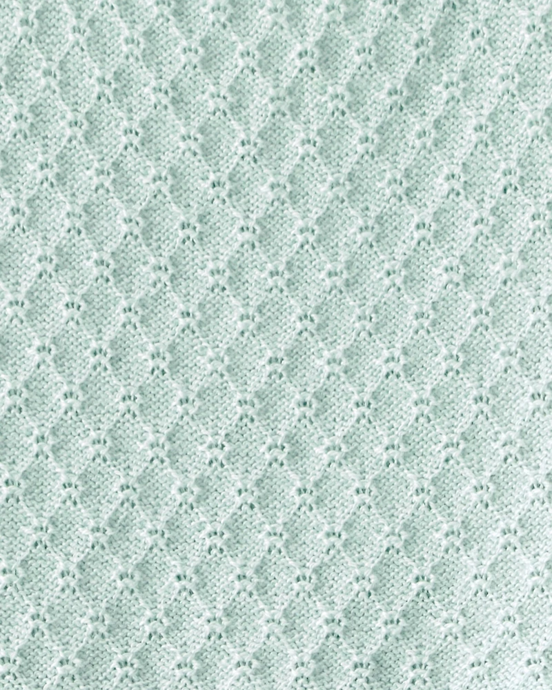 Baby Girl Sweater Dress - Green