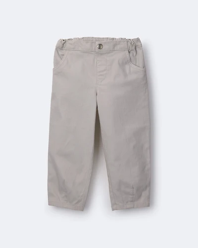 Toddler Boy Woven Pant - Grey