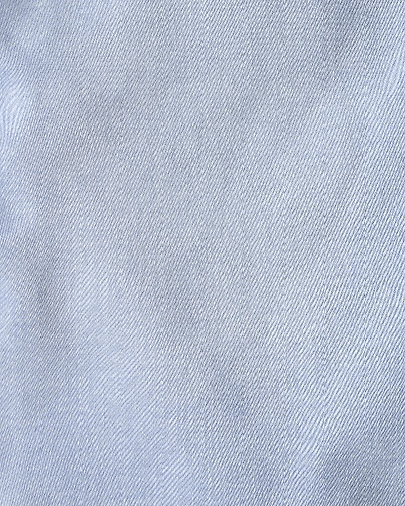 Boys Denim Drawstring Shorts - Light Wash