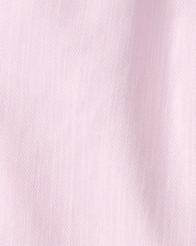 Toddler Girl Drawstring Wide-Leg Pants - Pink