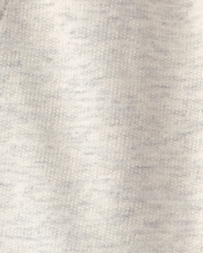 Toddler Boy French Terry Cargo Knit Joggers - Grey