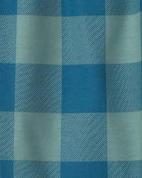 Toddler Boy Camp Short-Sleeve 2-Piece Pajama Set - Blue
