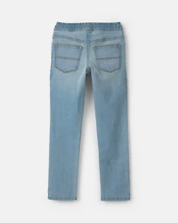 Boys Denim Straight Jeans - Light Wash