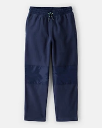Boys Fleece Drawstring Pants - Navy
