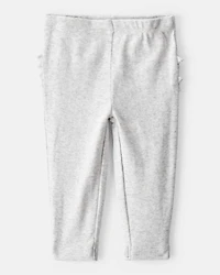 Baby Girl 2-Pack Ruffle-Detail Cotton Pants