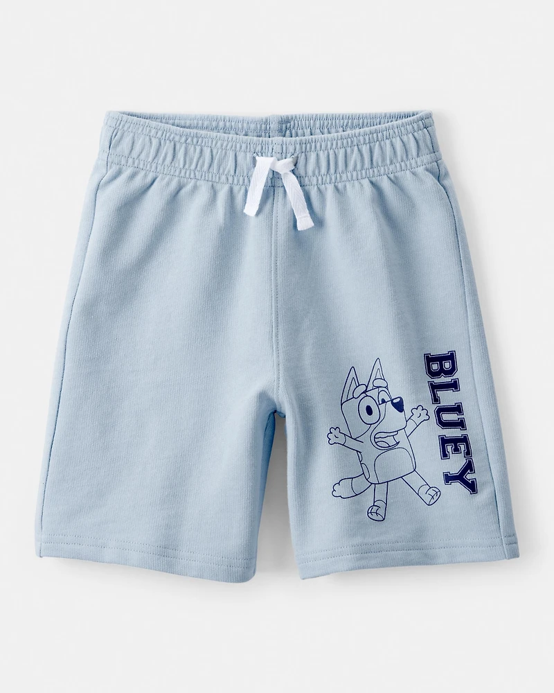 Toddler Boy 2-Piece Bluey Outfit Set - Ivory/Blue