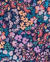 Toddler Girl 2-Piece Floral Long-Sleeve Rashguard Swimsuit Set