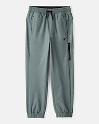 Boys 2-Piece Active Windbreaker & Jogger Set - Green