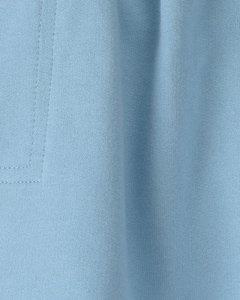Toddler Girl French Terry Skort - Blue