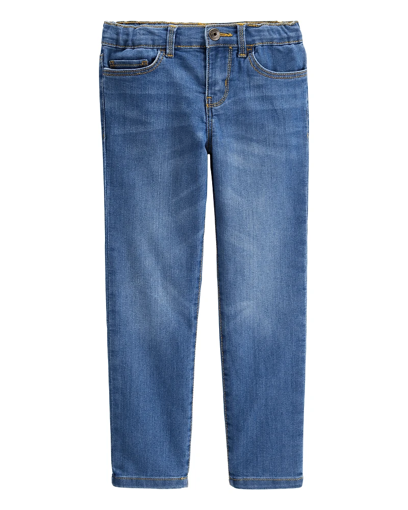 Kid Medium Blue Wash Super Skinny-Leg Jeans