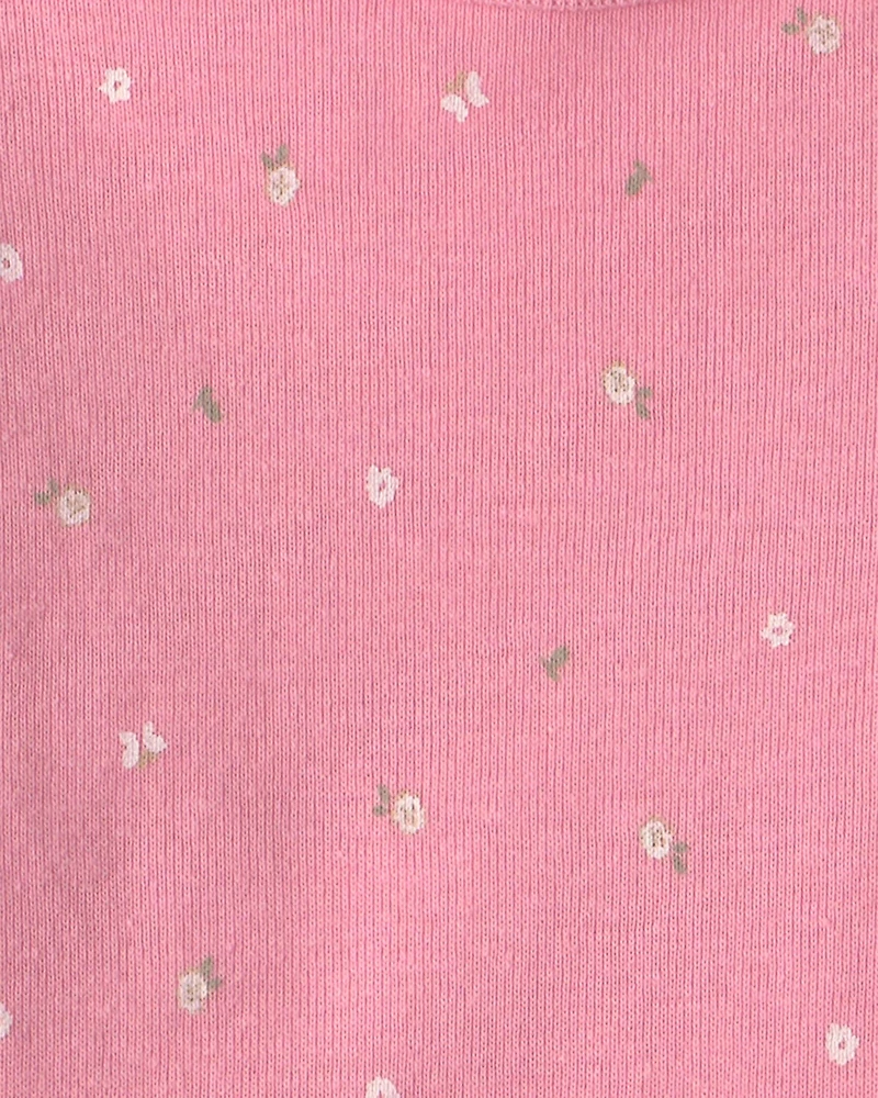 Baby Girl 3-Piece Ladybug Bodysuits & Pant Set - Pink/Cream
