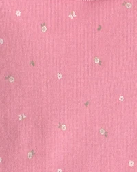 Baby Girl 3-Piece Ladybug Bodysuits & Pant Set - Pink/Cream