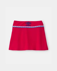 Girls Umbro England Active Skort - Red