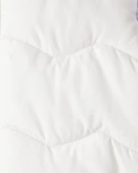 Toddler Girl 2-Piece Color Block Hooded Snowsuit Jacket & Bib Set