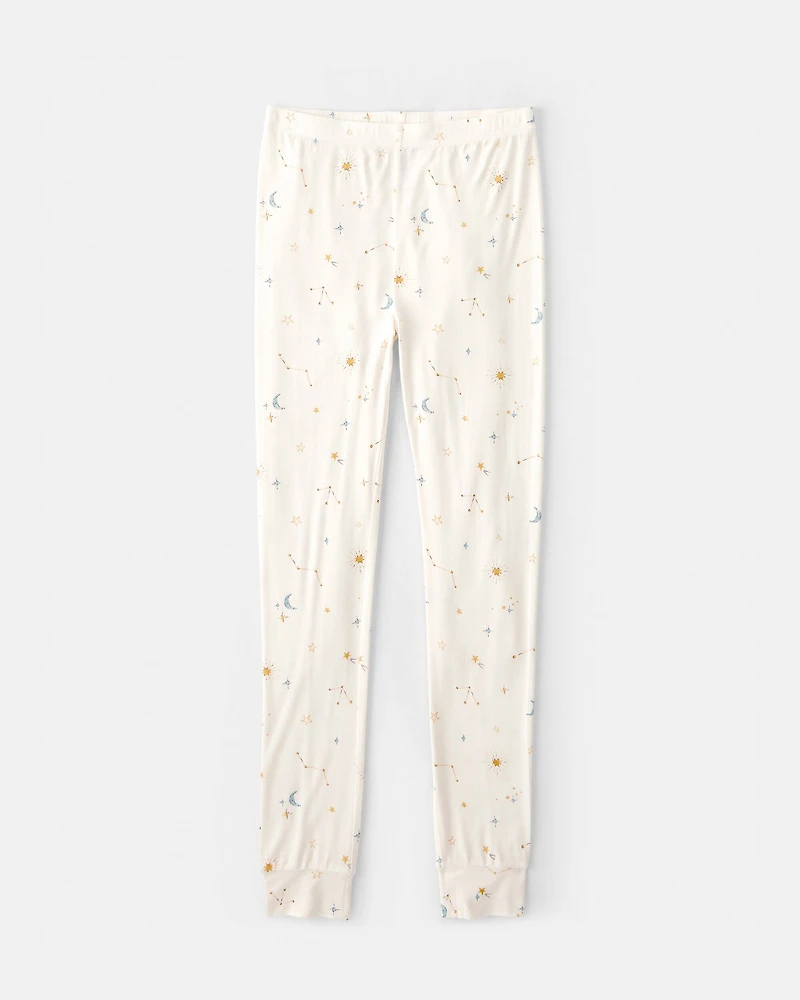 Kid Constellation PurelySoft 2-Piece Pajama Set - Cream