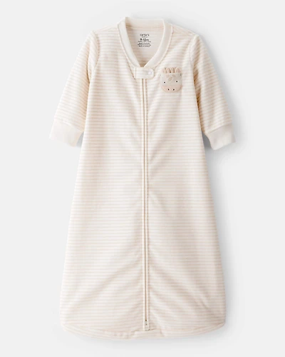 Baby Loose Fit Long-Sleeve Wearable Blanket - Cream