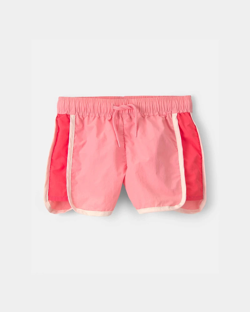 Toddler Girl Colorblock Active Shorts