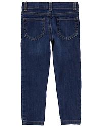 Baby Dark Blue Wash Skinny-Leg Jeans