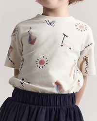 Toddler Girl Avenue Twirl™ Mini Skirt with Tulle - Navy