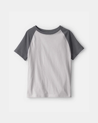 Boys Colorblock T-Shirt - Grey