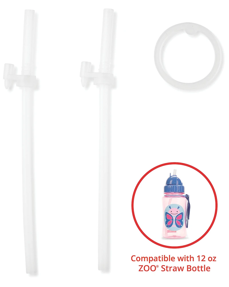 Zoo Straw Bottle ( oz) Extra Straws
