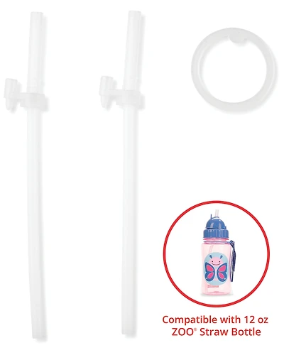Zoo Straw Bottle ( oz) Extra Straws