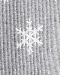 Baby Girl 2-Piece DayDream Fleece Snowflake Print Long-Sleeve Tee & Pant Set